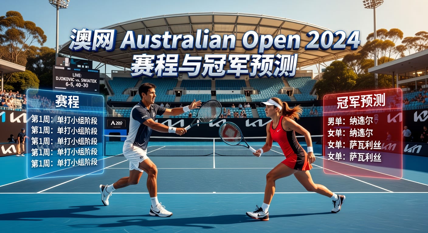 2026澳网 Australian Open 最新赛程赔率与投注攻略