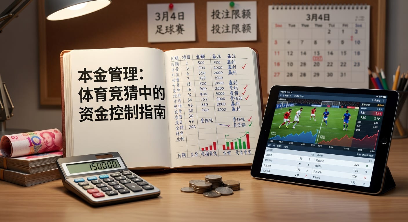 本金管理策略：体育博彩必备资金控制技巧