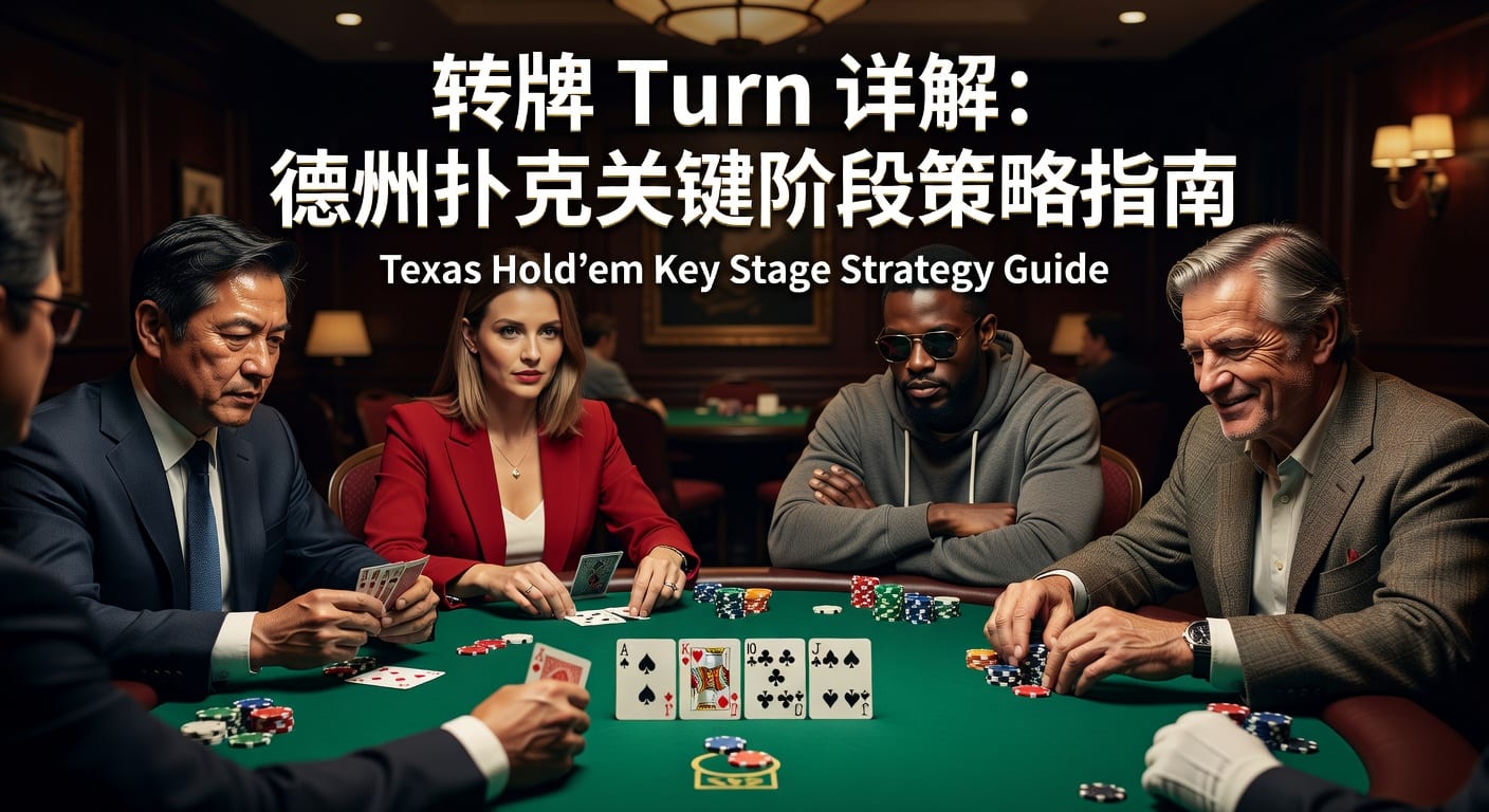 转牌 Turn 策略：德州扑克转牌玩法详解