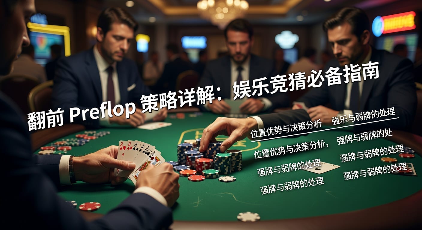 翻前 Preflop 策略全攻略：扑克博彩玩家2026必学