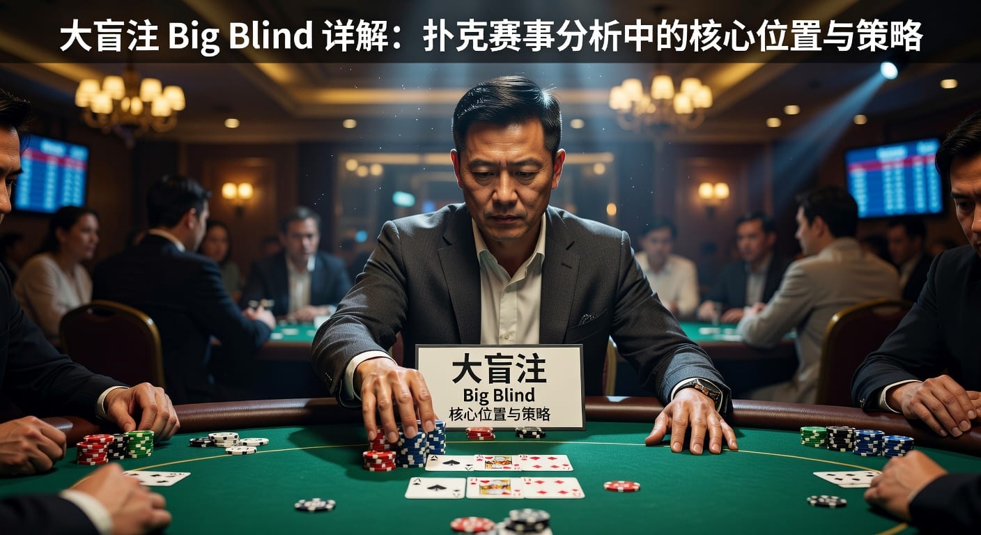 大盲注 Big Blind 详解：德州扑克必知策略