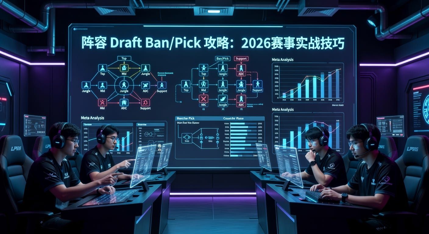 阵容 Draft Ban/Pick 攻略：2026电竞博彩技巧