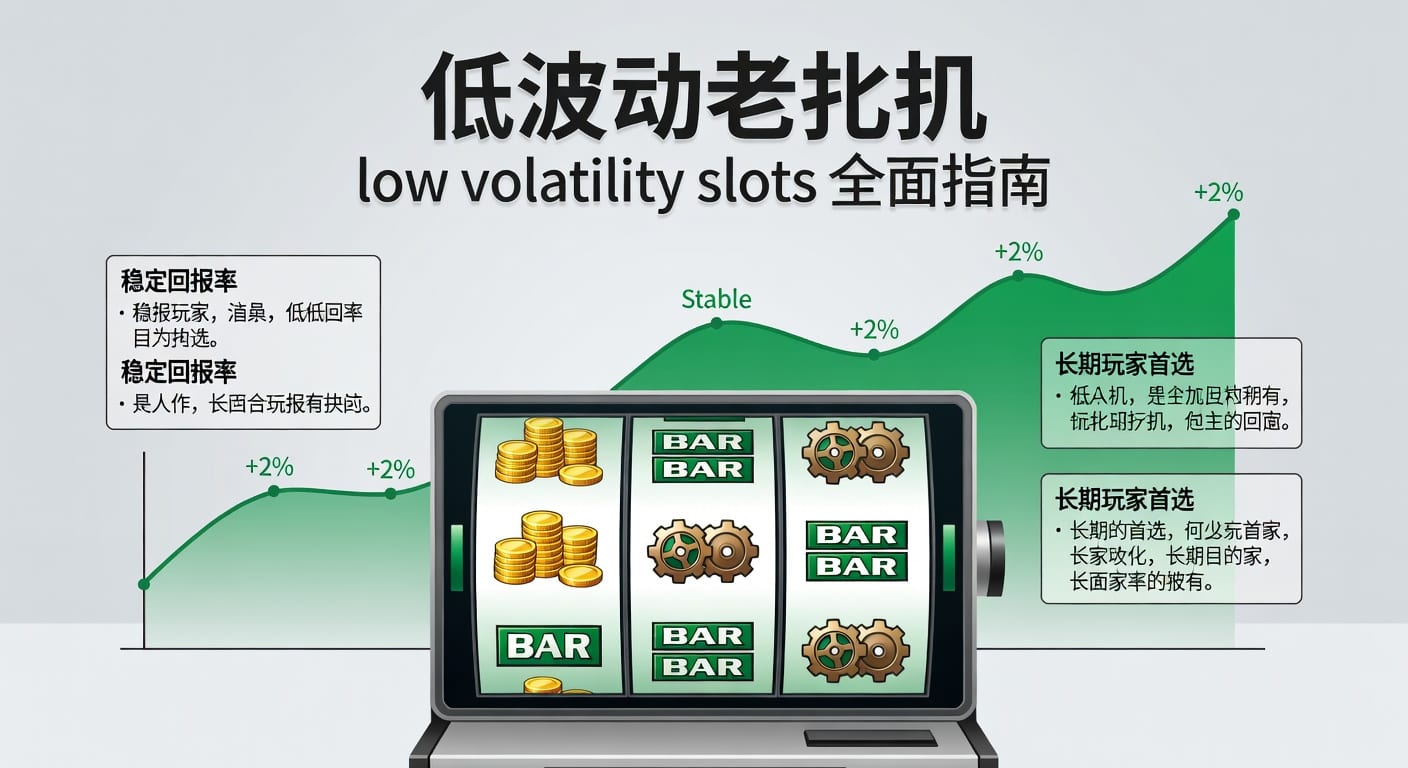 低波动老虎机：体育玩家低风险高频赢利 Low Volatility Slots