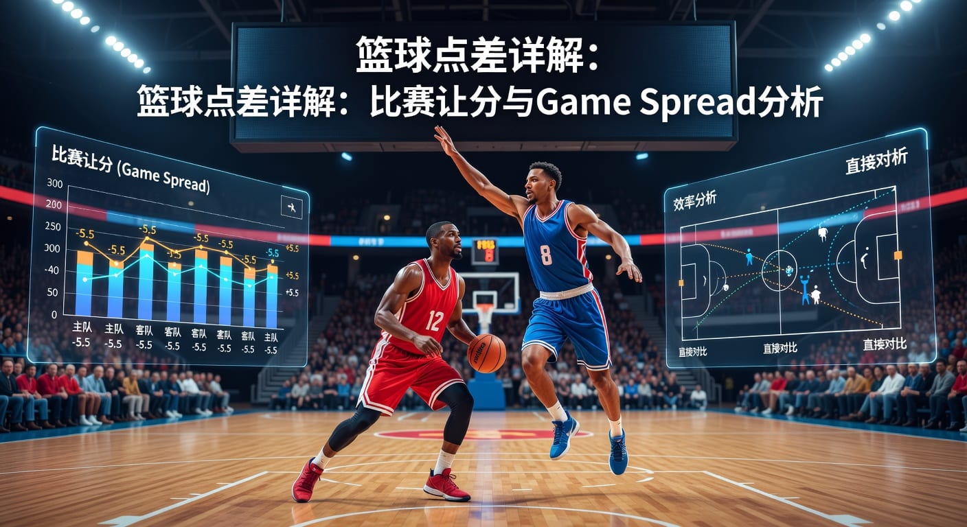 篮球点差详解：比赛让分Game Spread投注指南