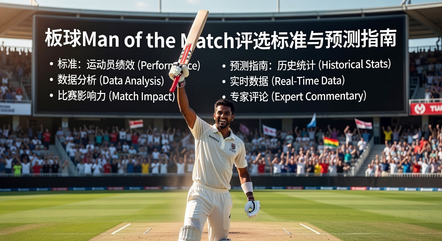 板球Man of the Match评选标准与预测