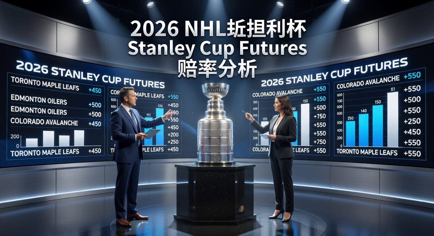 NHL斯坦利杯 Stanley Cup Futures 2026最新赔率分析