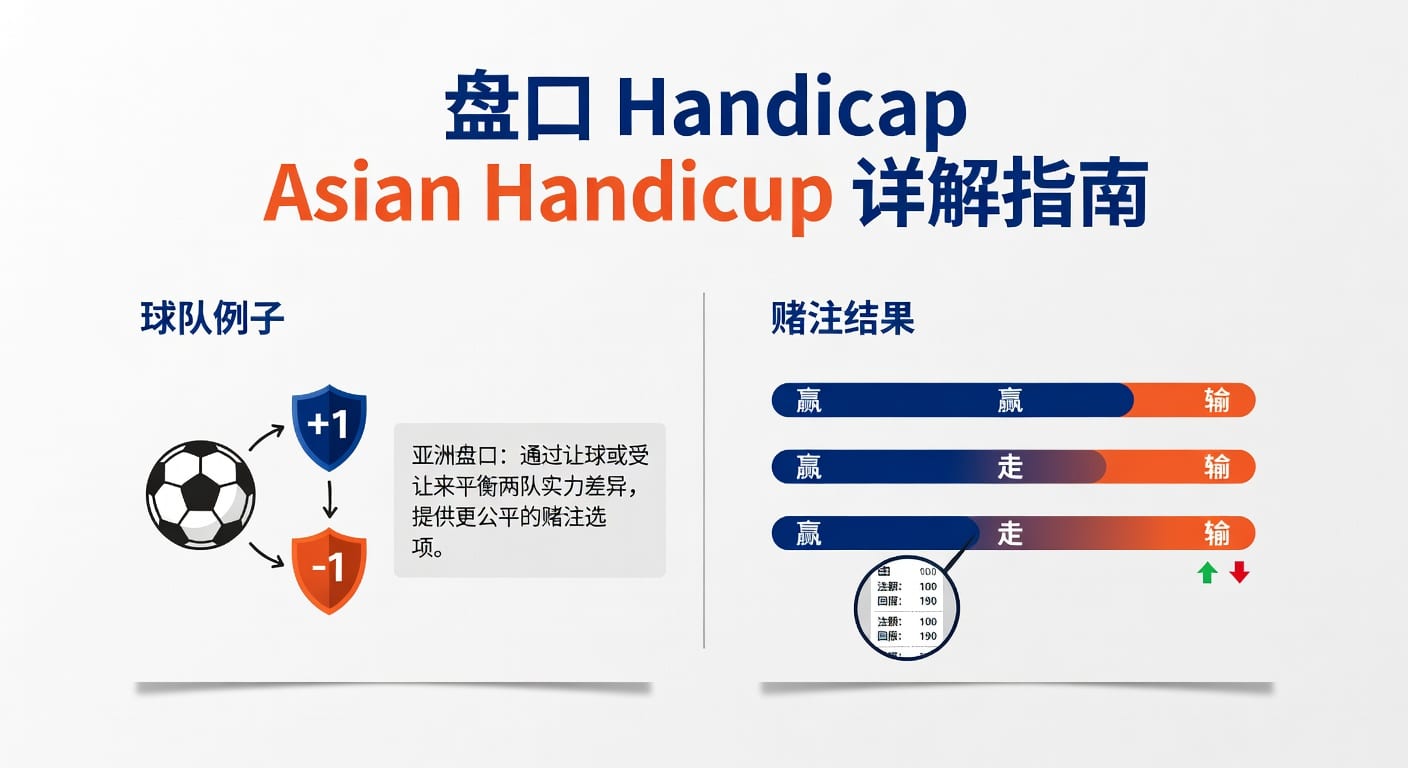 盘口 Handicap Asian Handicap 详解投注策略
