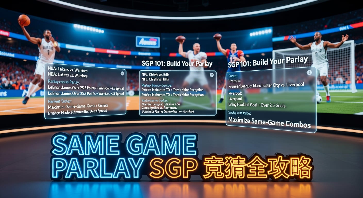 Same Game Parlay (SGP) 玩法解析：资深玩家的盈利之道与风险控制