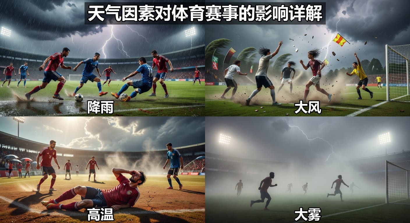 天气因素 Weather Factors：影响体育赛事与博彩决策全解析