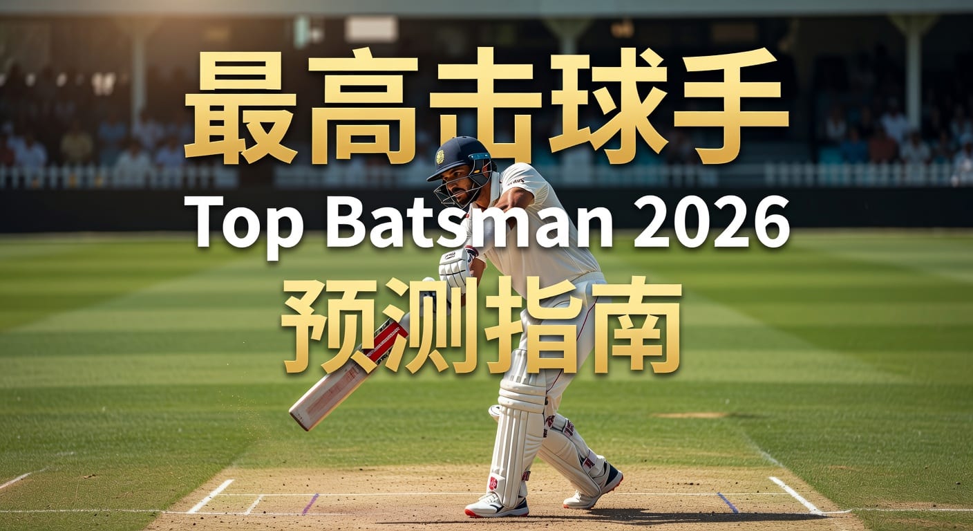2026年世界杯投注网：洞悉最高击球手 Top Batsman 制胜之道