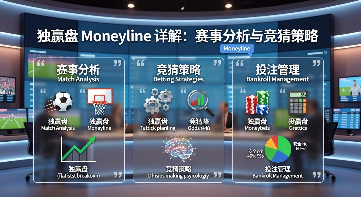 独赢盘 moneyline：2026年世界杯投注网实战读法