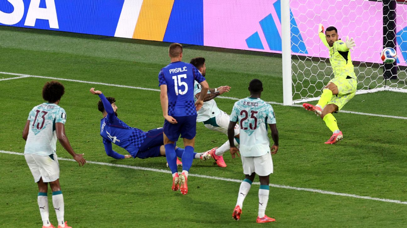 FIFA确认：克罗地亚对葡萄牙进球因越位被判无效
